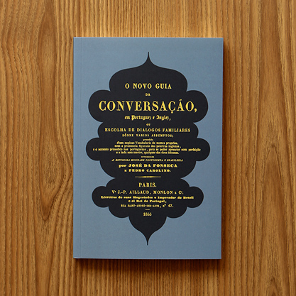 capa novo guia da conversação em portuguez e inglez